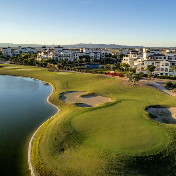 Aerial view of La Torre Golf, Costa Calida, Spain